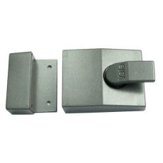 Yale 82 Utenpåliggende Reilelås. Mørk grå